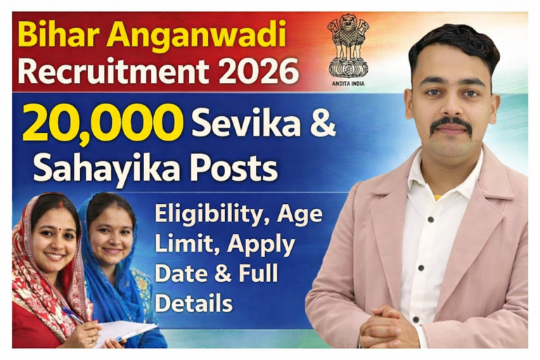 Bihar Anganwadi Recruitment 2026